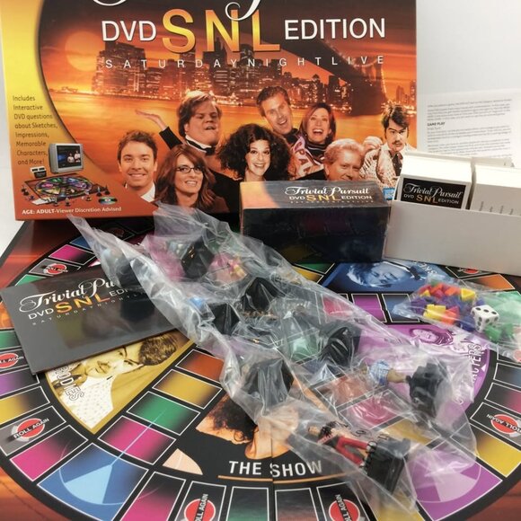 Trivial Pursuit 2004 SNL Edition Saturday Night Live Trivia DVD Edition - Picture 1 of 10